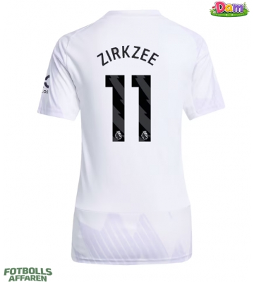 Manchester United Joshua Zirkzee #11 Bortatröja Kvinnor 2025-26 Kortärmad